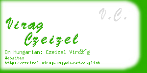 virag czeizel business card